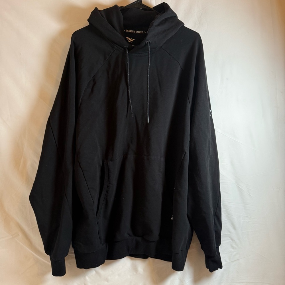Paper Plane Greatness Is A Process Black Pullover Hoodie Jay Z Mens Size 2XL